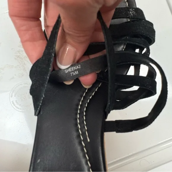 Donald J. Pliner Women's Sheena 2 Cork Platform Wedge Sandals 7.5 - Picture 10 of 11